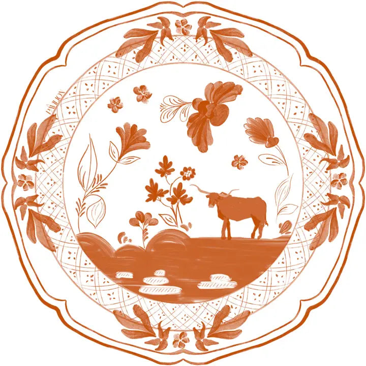Austin Longhorn Paper Plates
