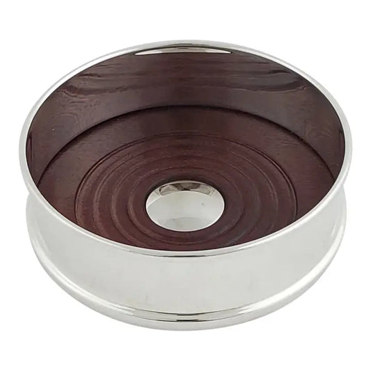 Plain Coaster 4.5"English Silver Plate