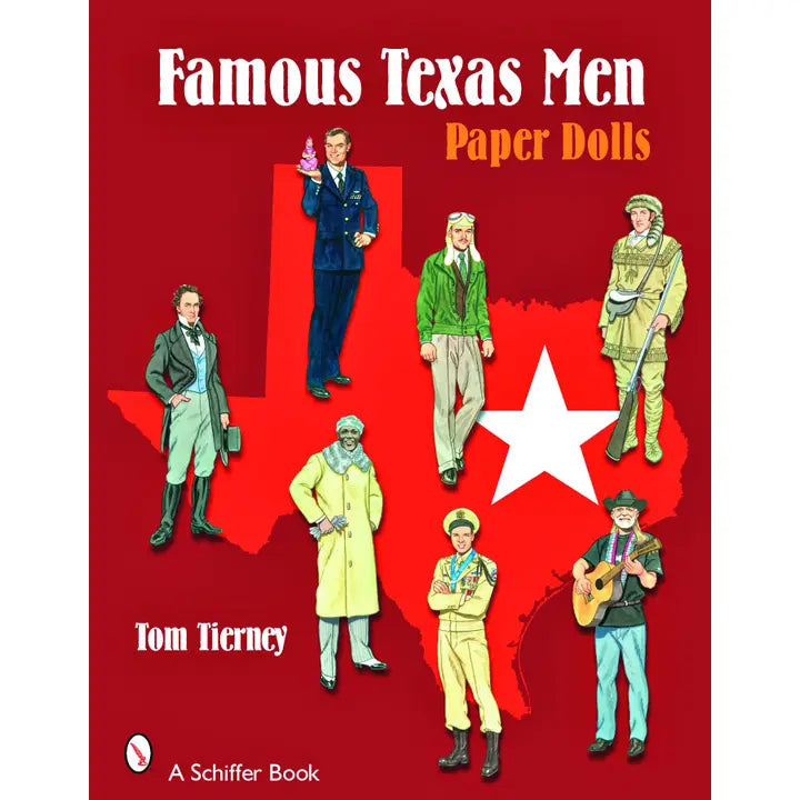 Famous Texas Men : Paper Dolls