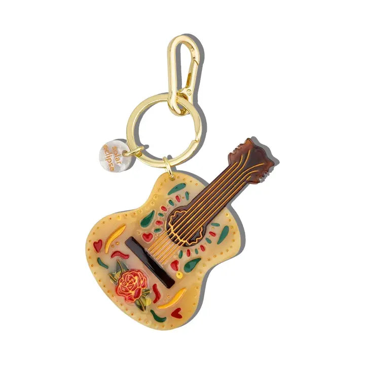 Hand-Painted Bag Charm + Keychain