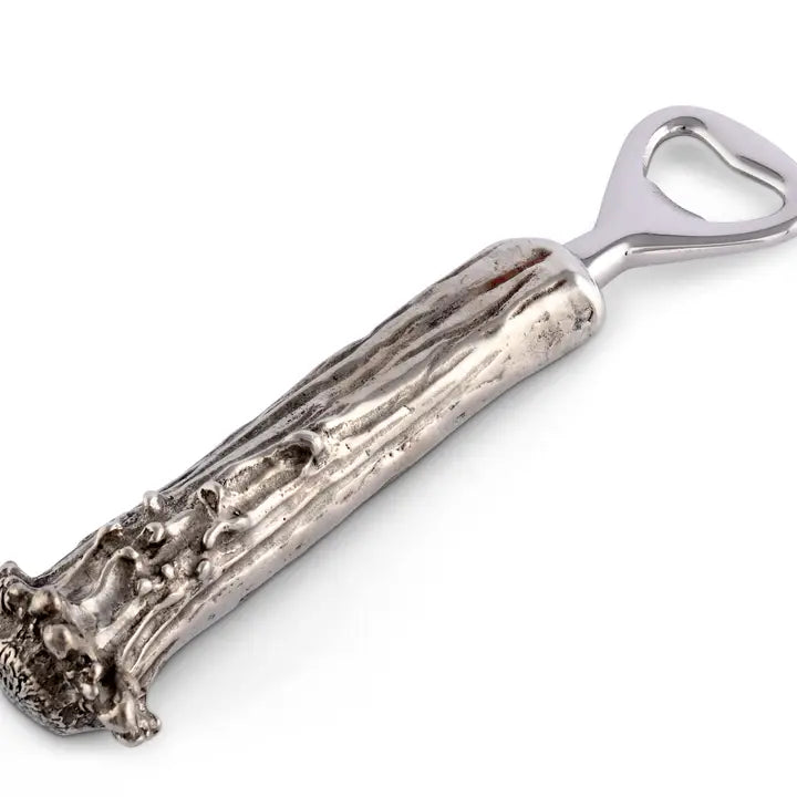 Pewter Antler Bottle Opener