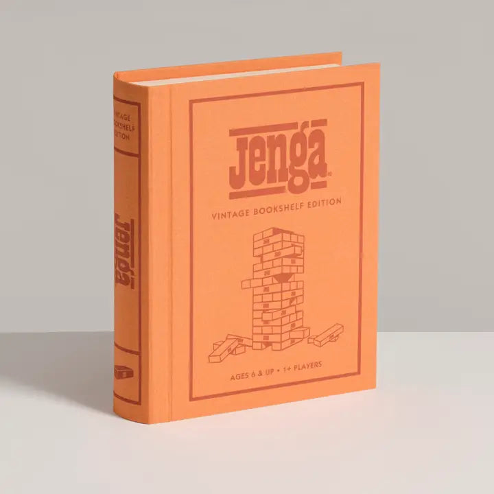 Jenga Bookshelf Edition