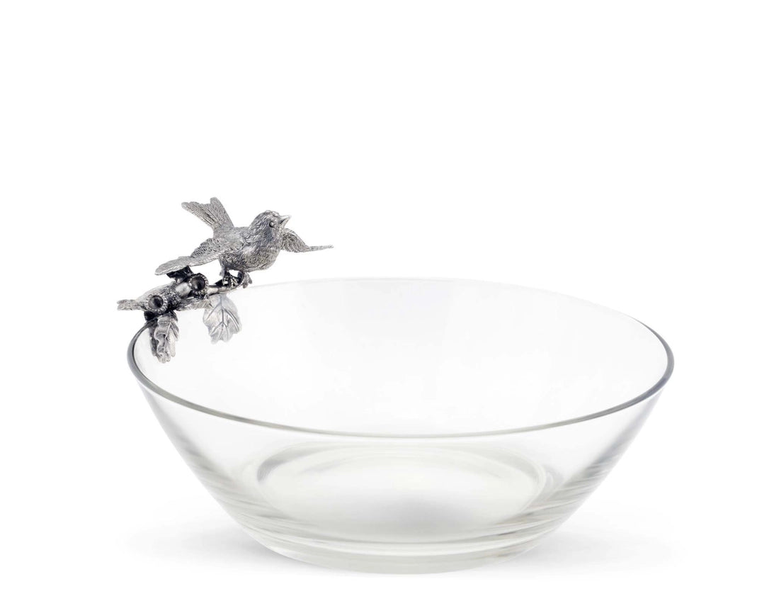 Song Bird Glass Bowl