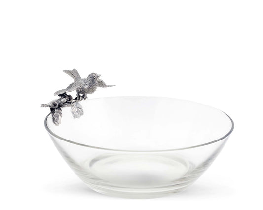 Song Bird Glass Bowl