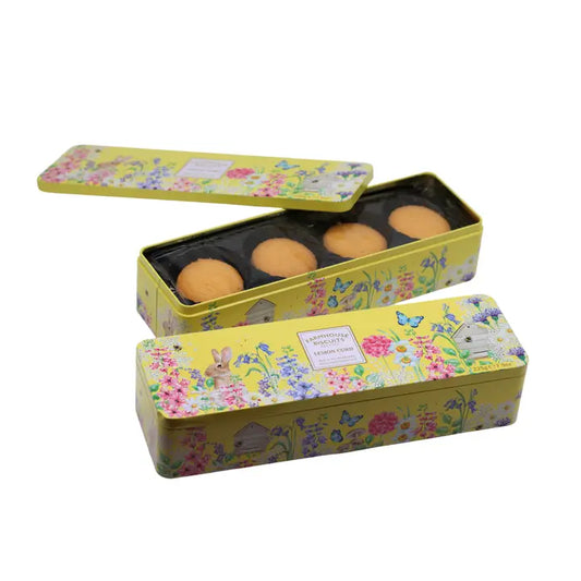 English Garden Tin Lemon Biscuits