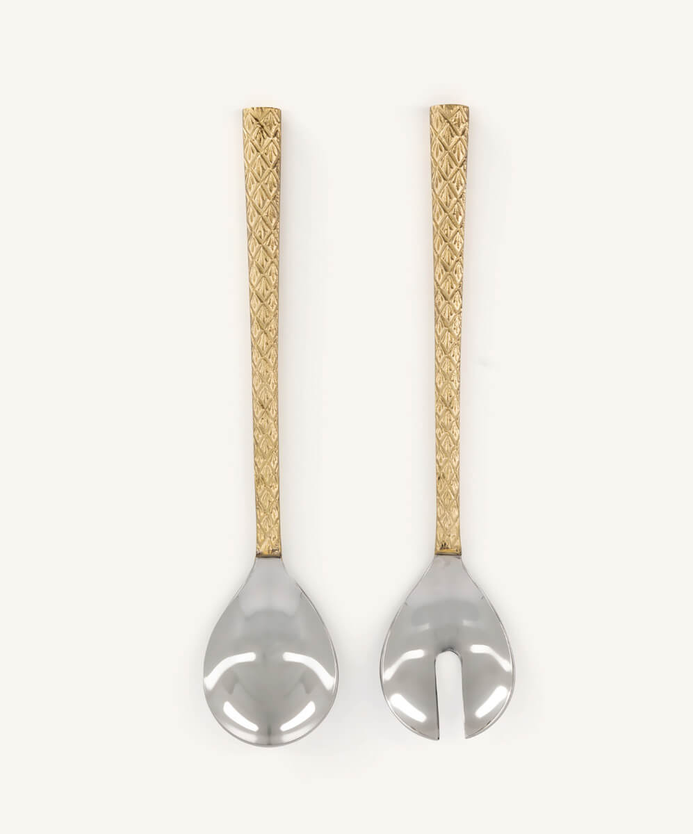 Chameli Salad Server Set of 2