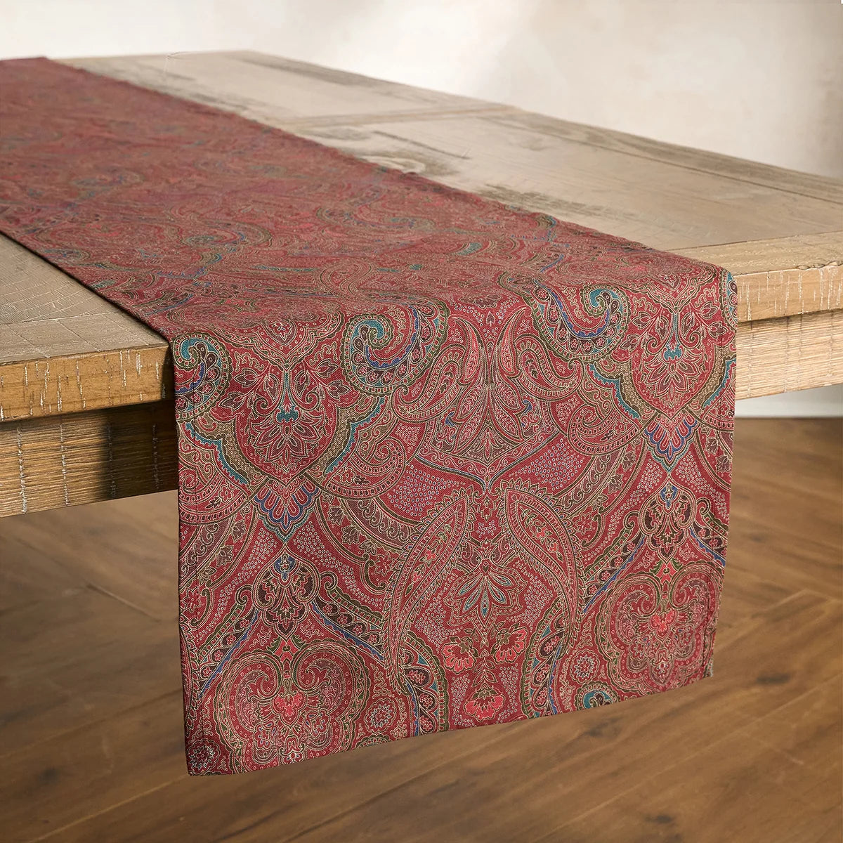 Paisley Red Table Linens