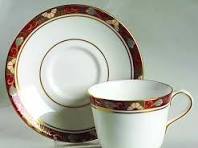 Cloisonne Tea Cup & Saucer