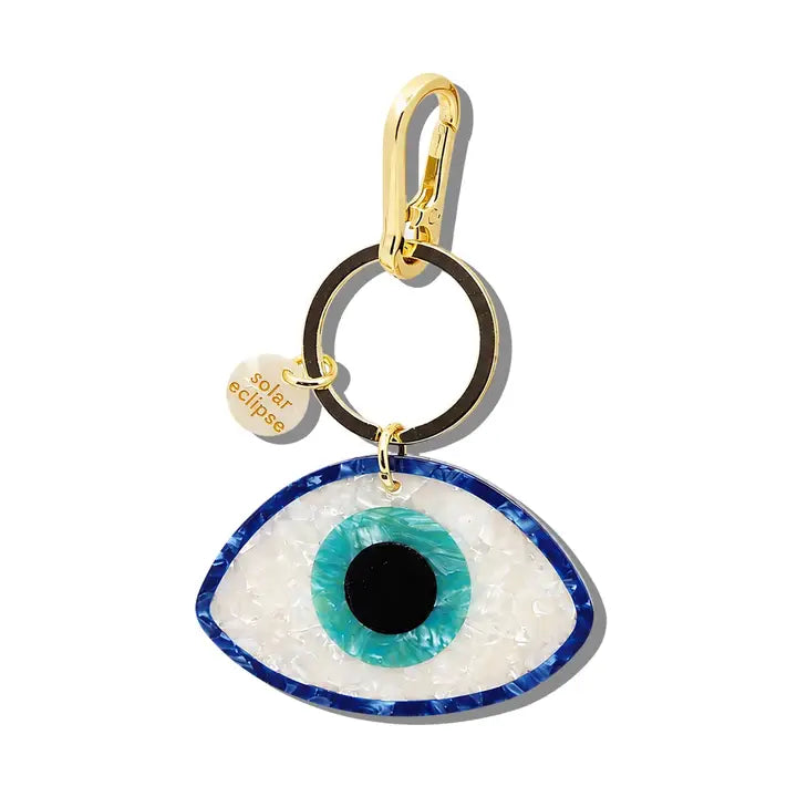 Hand-Painted Bag Charm + Keychain