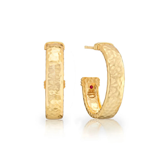 Cleopatra Classic Hoop Earrings