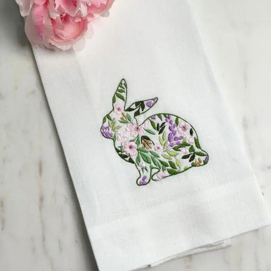 Garden Bunny Towel