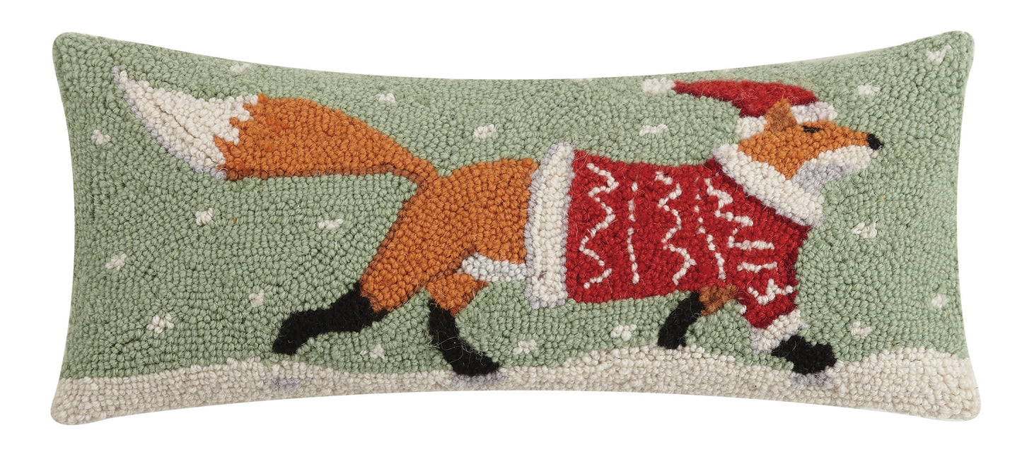 Christmas Fox Hook Pillow