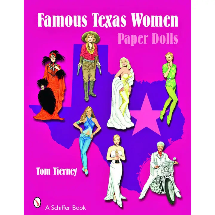 Famous Texas Women: Paper Dolls