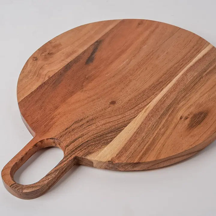 Acacia Circle Serving Board