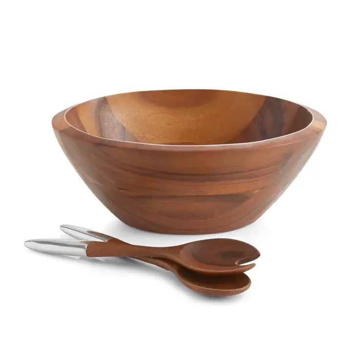 Eclipse Salad Bowl with Servers