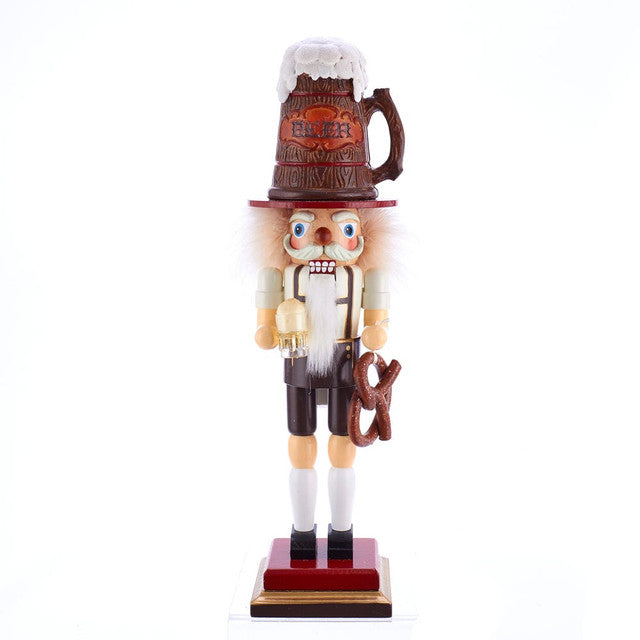 Beer And Pretzel Nutcracker 17.5"