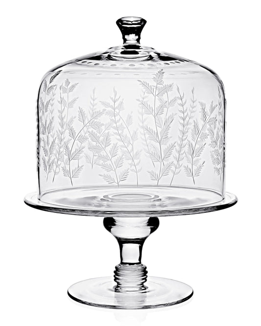 Fern Cake Dome & Stand