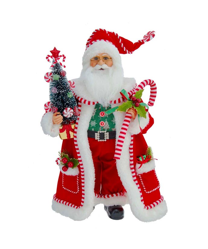 Kringles Candy Santa 17"