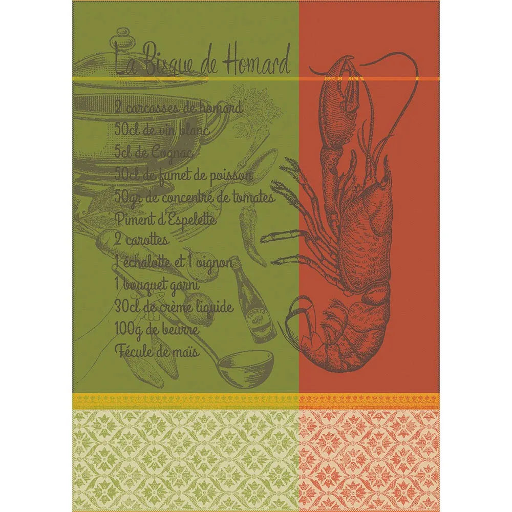 Garnier Thiebaut Jacquard Kitchen Towels