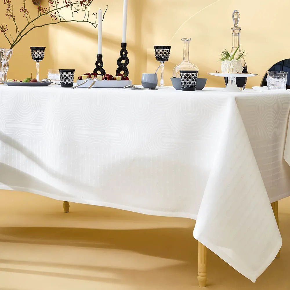 Le Cercle Blanc Jacquard