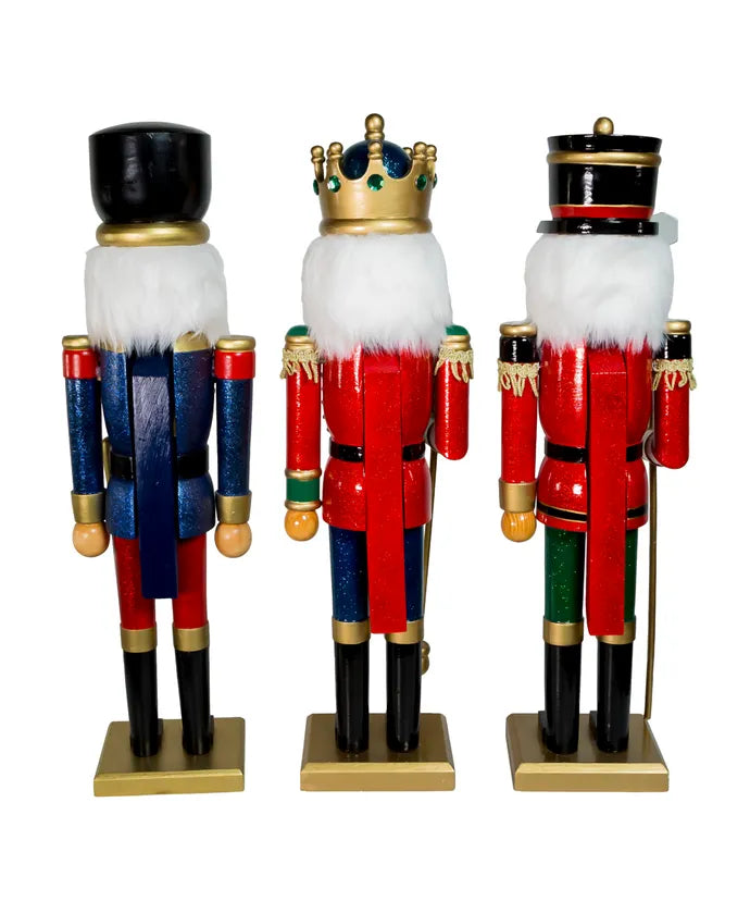 20" King and Soldier Nutcracker