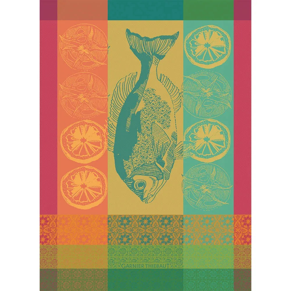Garnier Thiebaut Jacquard Kitchen Towels