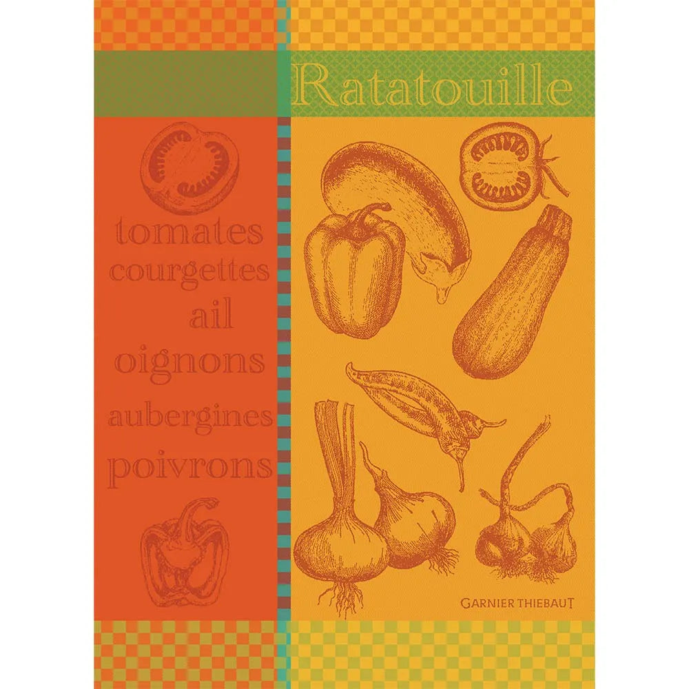 Garnier Thiebaut Jacquard Kitchen Towels