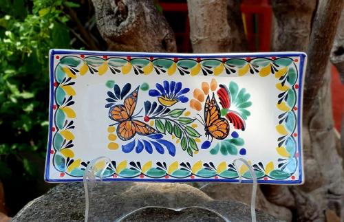 Monarch Butterfly Rectangular Tray
