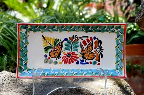 Monarch Butterfly Rectangular Tray