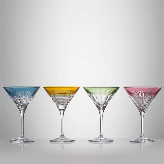 Mixology Color Martini Set of 4