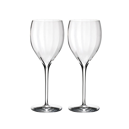 Elegance Optic Crisp White Set of 2