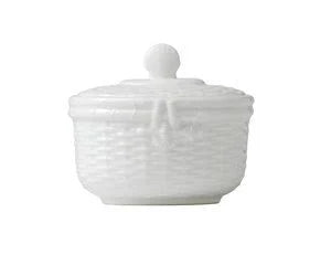 Nantucket Basket Covered Sugar Box