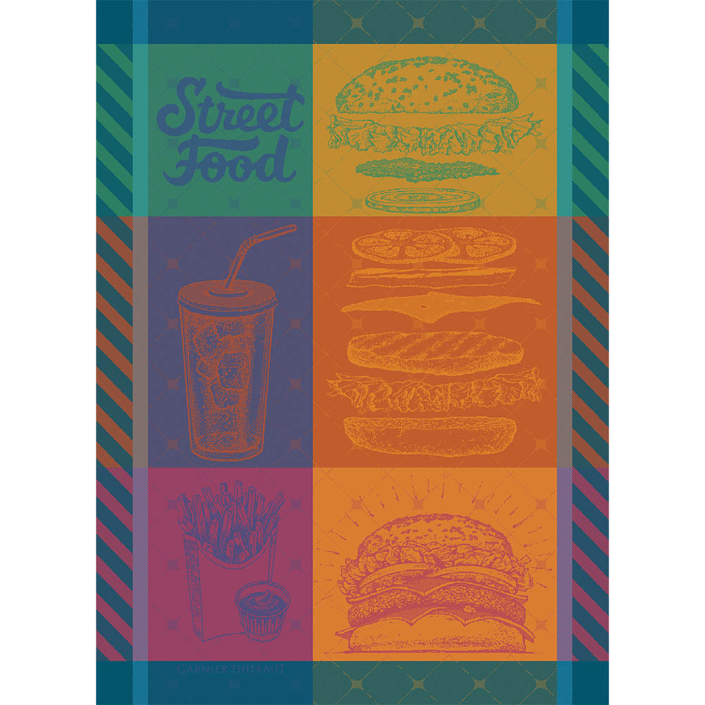 Garnier Thiebaut Jacquard Kitchen Towels