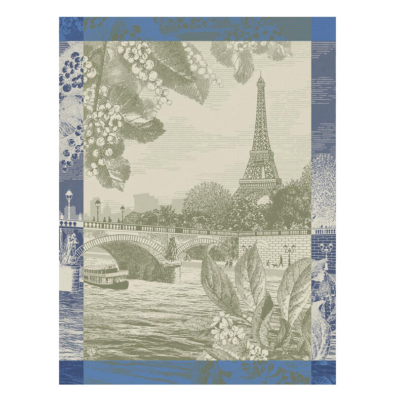 Paris Sur Seine Tea Towel