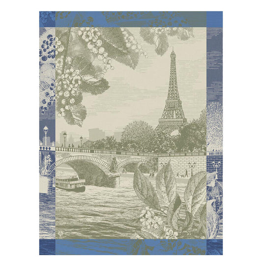 Paris Sur Seine Tea Towel