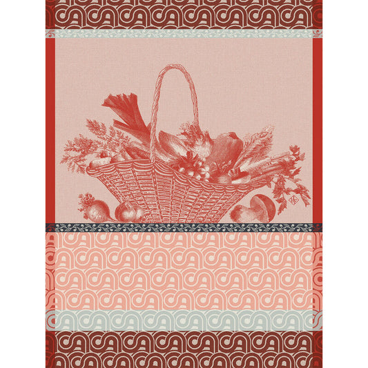 Potager d'Hiver Tea Towel