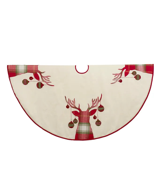 60" Reindeer Tree Skirt