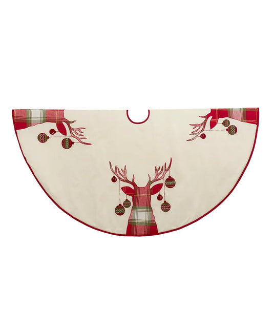 60" Reindeer Tree Skirt