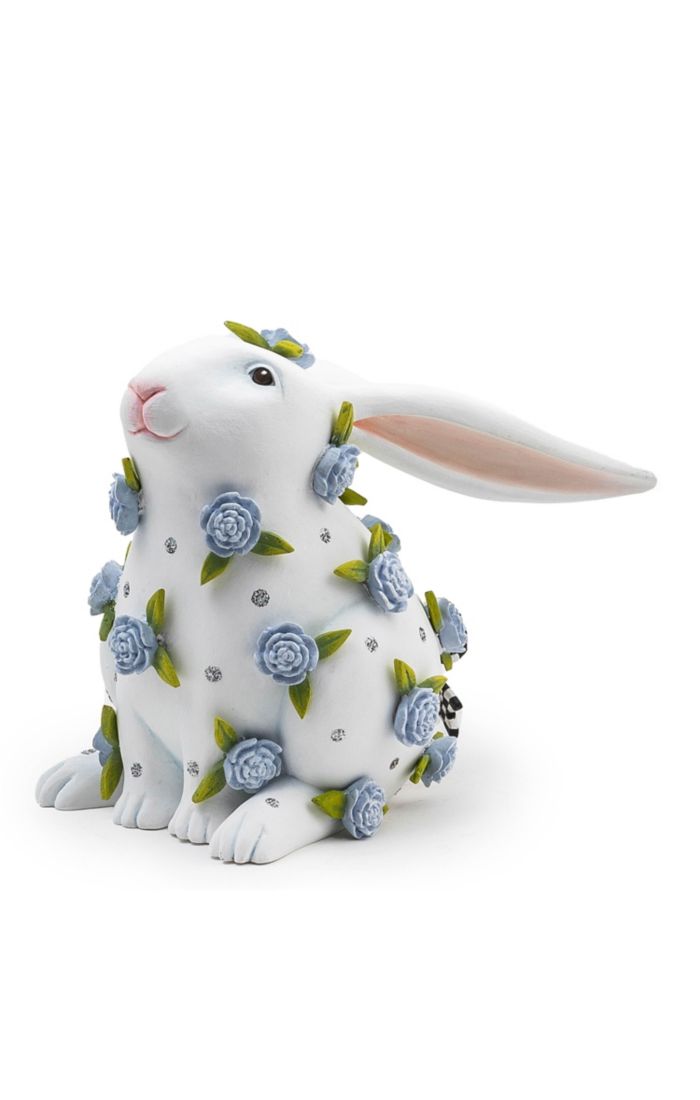 Periwinkle Peony Rabbit