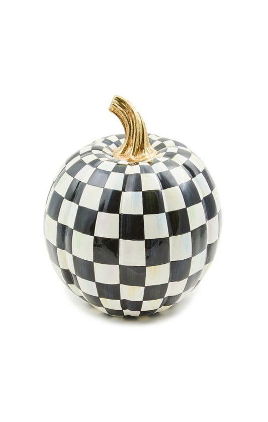 Courtly Check Glossy Pumpkins