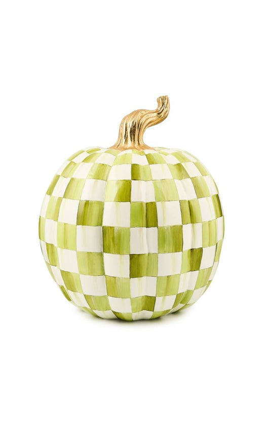 Moss Check Pumpkins