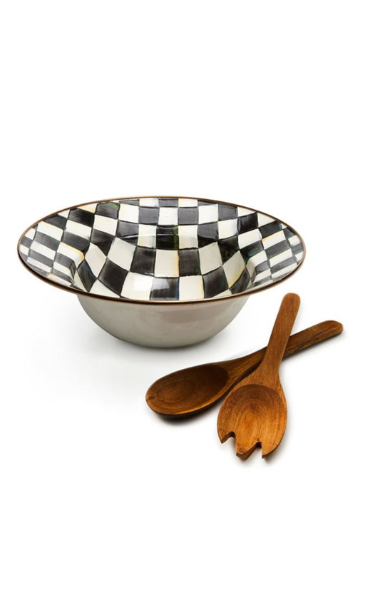 Check Salad Serving Set