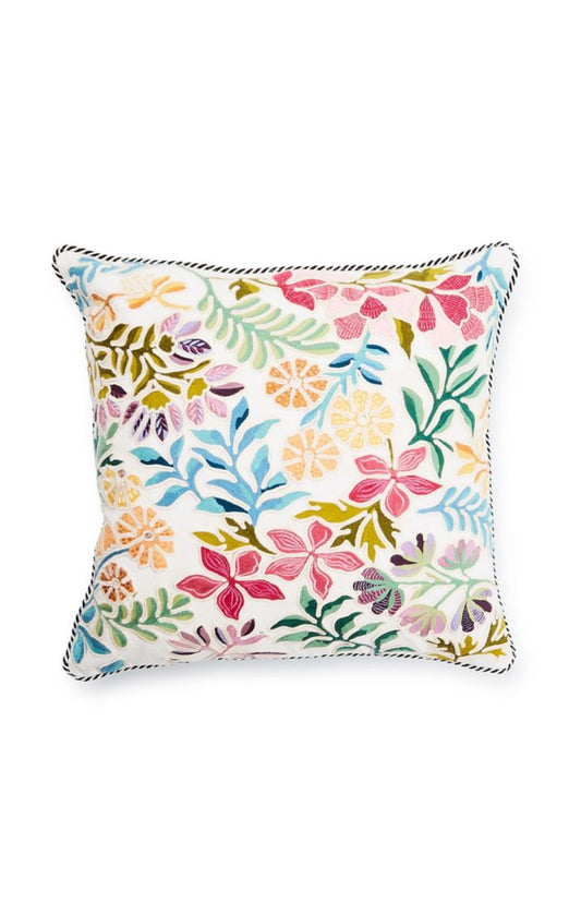 Carnivale Floral Throw Pillow