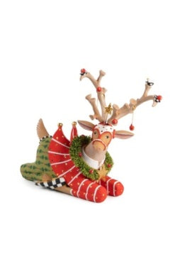 Dash Away Sitting Reindeer