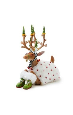 Dash Away Sitting Reindeer
