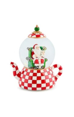 Check It Out Teapot Snow Globe