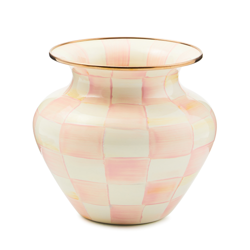 Rosy Check Vase