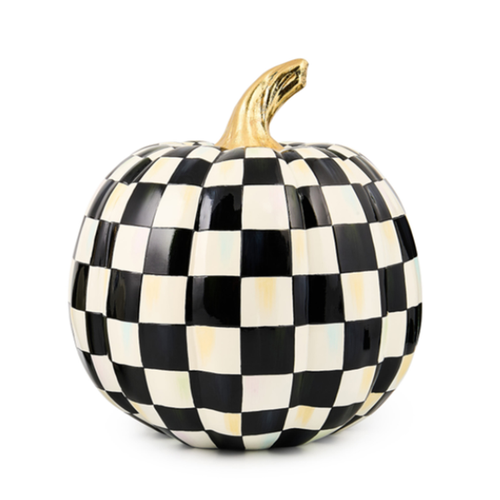 Courtly Check Glossy Pumpkins
