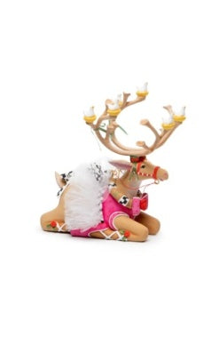 Dash Away Sitting Reindeer