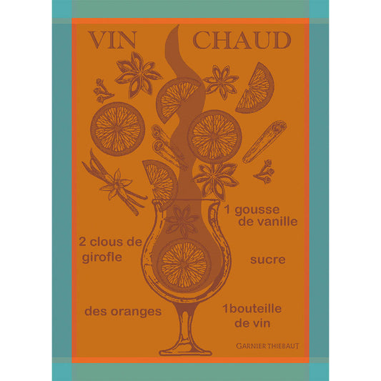 Vin Chaud Mandarine Kitchen Towel